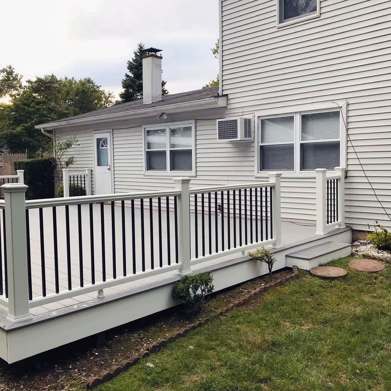 New Wood Deck With A View