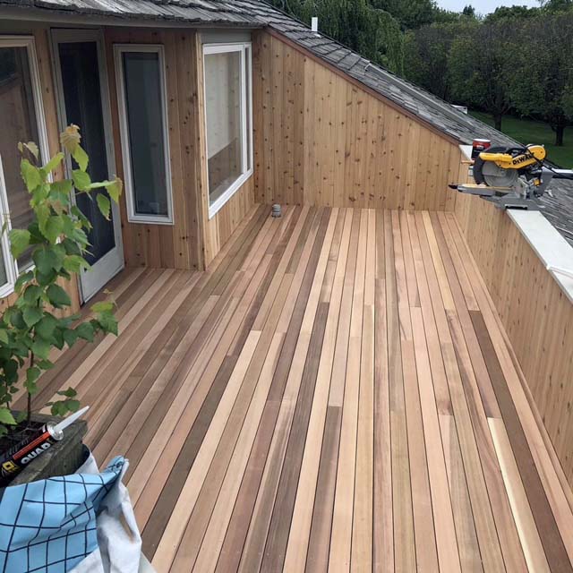 New Deck With A View