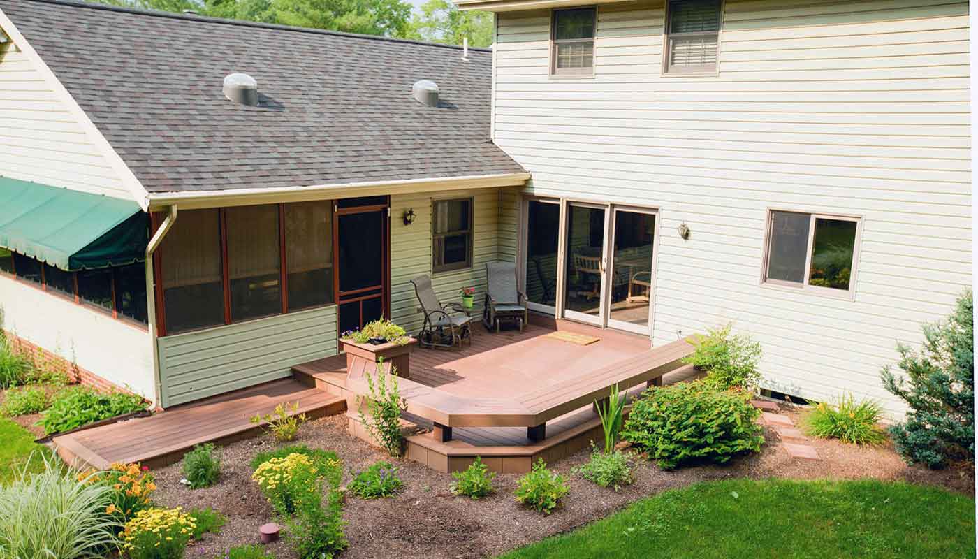 New backyard deck New backyard deck