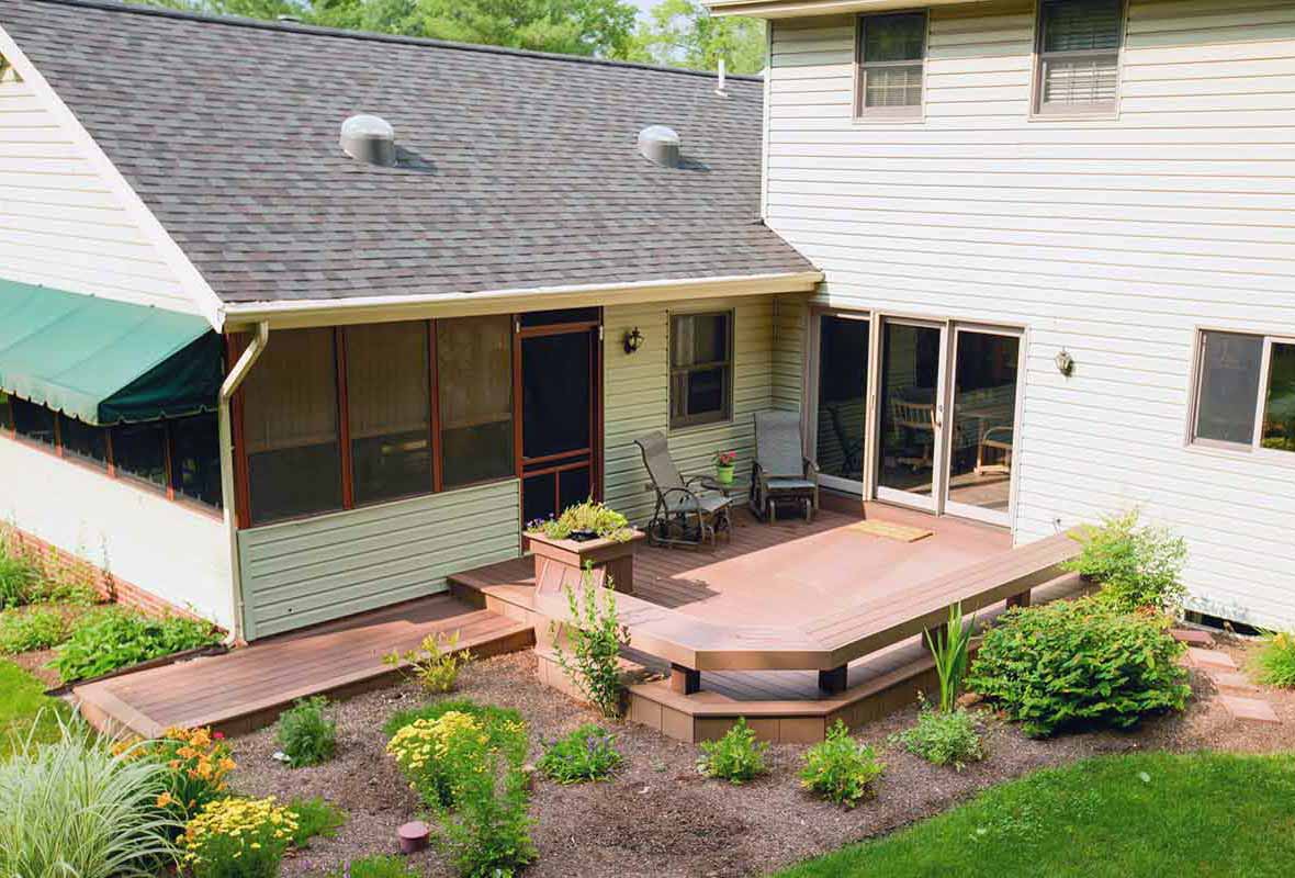 New backyard deck New backyard deck
