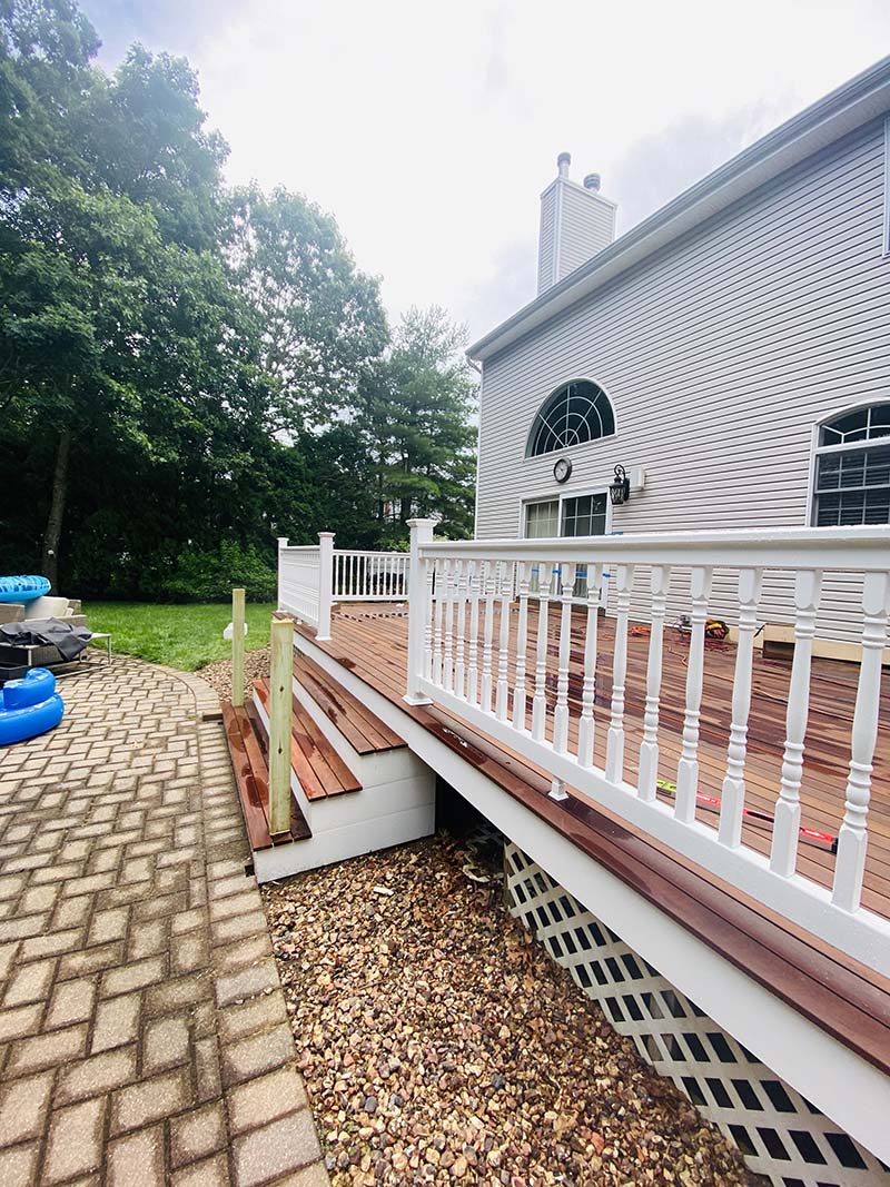 Suffolk County Long Island pool decking