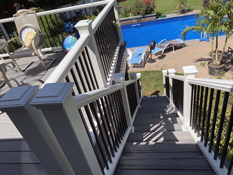 Suffolk County Long Island second story deck and repairs