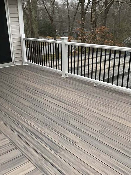 Suffolk County Long Island front porch deck and repairs