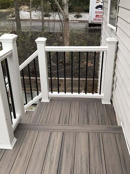 Suffolk County Long Island front porch deck and repairs