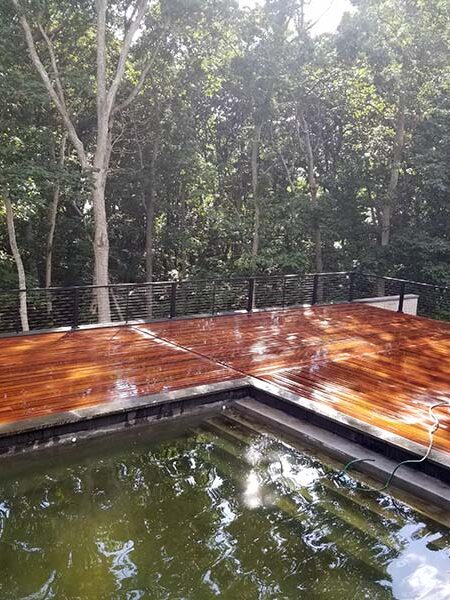 Suffolk County Long Island ipe deck and repairs