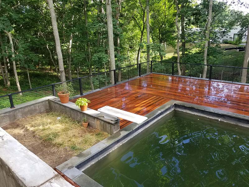 Suffolk County Long Island ipe deck and repairs