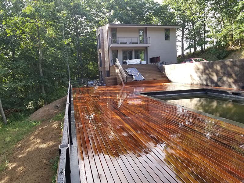 Suffolk County Long Island ipe deck and repairs