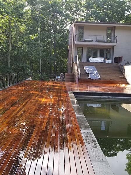 Suffolk County Long Island ipe deck and repairs