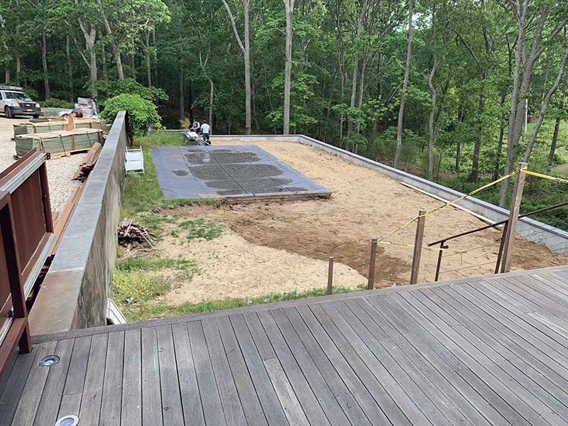 Suffolk County Long Island IPE wood deck and repairs