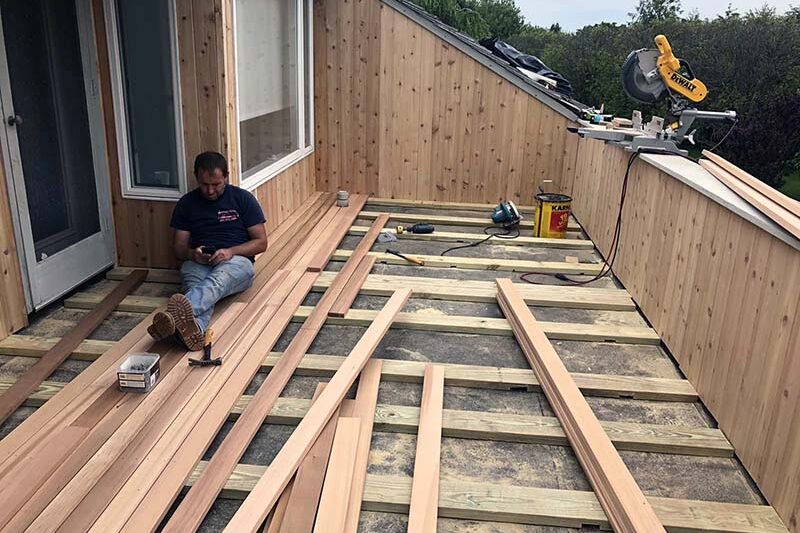 Suffolk, Long Island, NY balcony deck and repairs