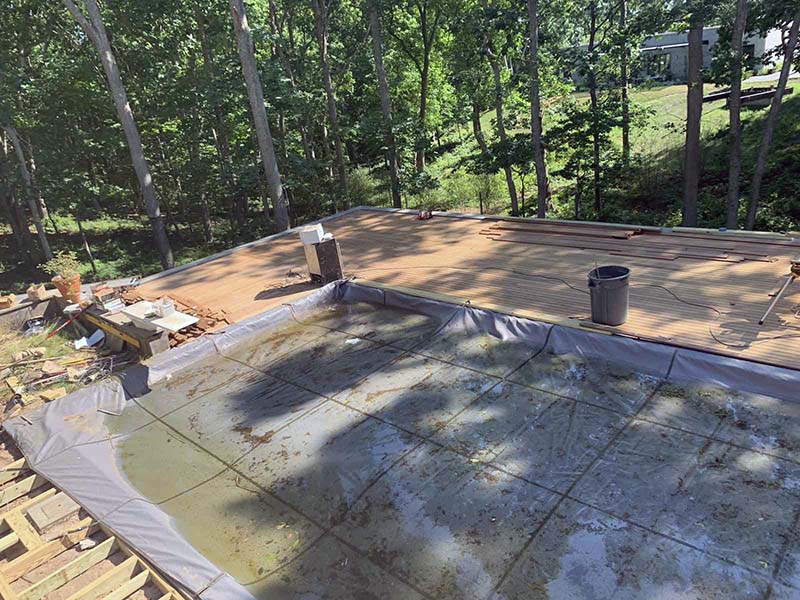 Suffolk County Long Island IPE wood deck and repairs