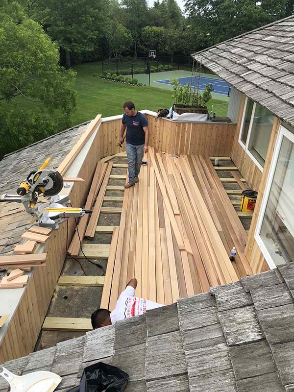 Suffolk, Long Island, NY balcony deck and repairs