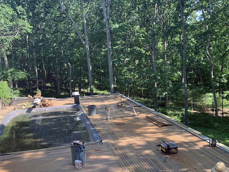 Suffolk County Long Island IPE wood deck and repairs