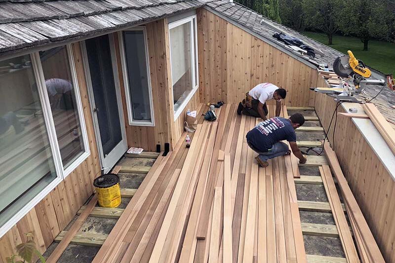 Suffolk, Long Island, NY balcony deck and repairs