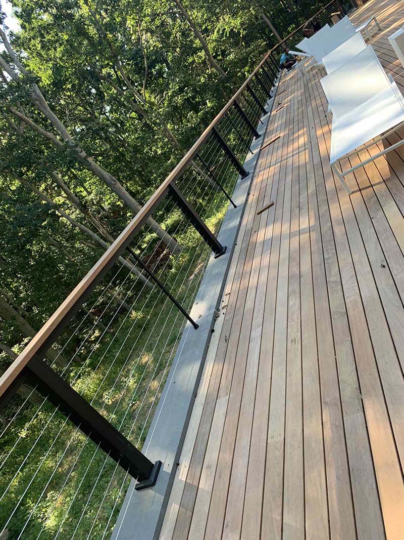 Suffolk County Long Island IPE wood deck and repairs