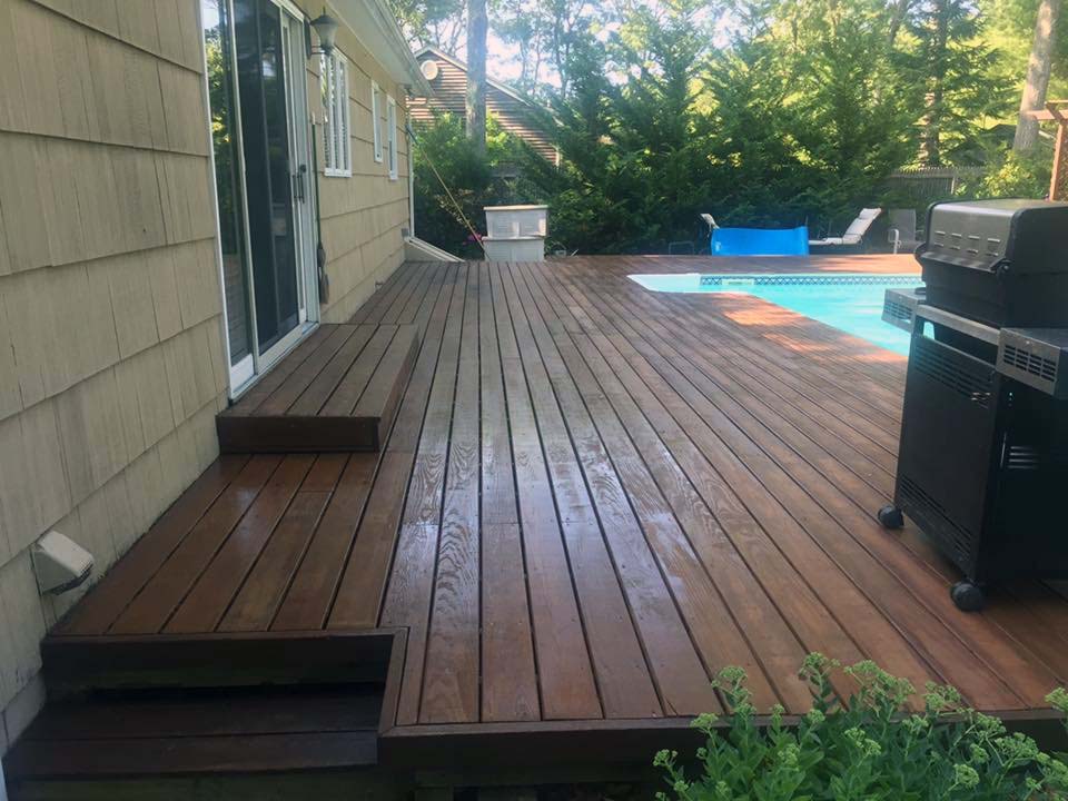 Suffolk, Long Island, NY pool deck and repairs