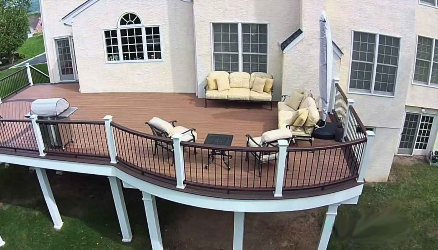 New backyard deck